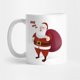 Chubby Santa Claus Mug